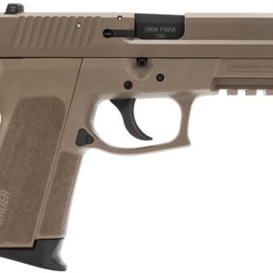 Sig Sauer E20229FDE SP2022 Full Size 9mm Luger 3.90" 15+1 Flat Dark Earth Polymer Grip Flat Dark Earth PVD Stainless Steel