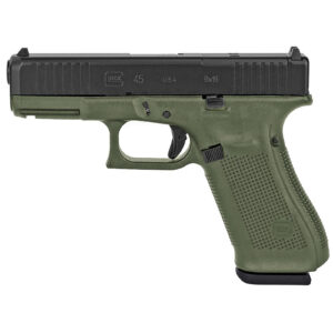 GLOCK 45 G45 GEN 5 BFG HGA 9MM 4.0 IN BBL FS BLACK 3 17RD MAGS 5LB TRIGGER FRONT SERRATIONS BFG FRAME