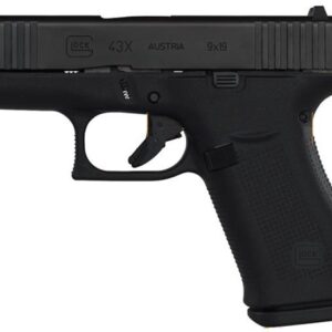 GLOCK* 43X BOLD BLACK 9MM 10RD PX4350301AB