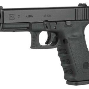GLOCK 21 G21 GEN 4 HGA 45 AUTO 4.6 IN BBL FS 5LB 3 10RD MAGS W BACKSTRAPS DUAL RECOIL SPRINGS