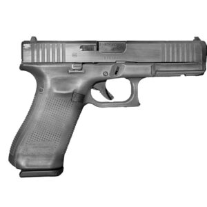 GLOCK 17 G17 GEN 5 HGA 9MM 4.49 IN BBL FS 5LB 3 17RD MAG CERAKOTE GRAY BATTLEWORN FRAME AND SLIDE