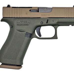GLOCK 43X 9MM ODG/FDE OR 10RD UX4350204NOF