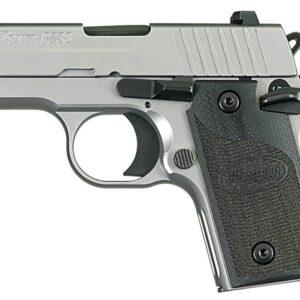 Sig Sauer 238380HDCA P238 Micro-Compact HD *CA Compliant380 ACP 2.70" 6+1 Stainless Steel Stainless Steel Black G10 Grip