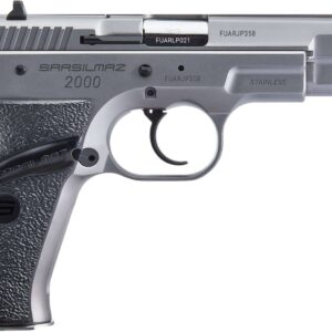 SAR 2000ST HGA 9MM 4.5 IN BBL SA/DA SS FRAME & SLIDE 2/17RD MAG