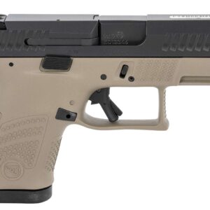 CZ P-10 S HGA 9MM 3.5 IN BBL FDE FIXED NIGHT SIGHT REVERSIBLE MAG CATCH
