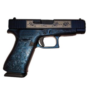 Glock 48 Gen 5 "Glock & Roses" Mongoose Purple Handgun 9mm Luger 10rd Magazines (2) 4.17" Barrel Us Made