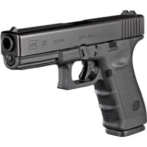 Glock 20 Gen 3 Handgun 10mm 15/rd Magazines (2) 4.6" Barrel Black Austria