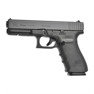GLOCK 20 GEN 4 10MM AUTO (3)10-ROUND MAGAZINES BLACK