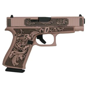Glock 48 Custom "Glock n Roses II" Handgun 9mm Luger 10rd Magazines (2) 4.17" Barrel USA Made