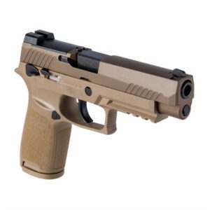 P320 M17 9MM LUGER 4.7'' BBL (1)17RD & (2)21RD STRIKER COYOTE