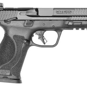 Smith & Wesson 13734 M&P M2.0 Bundle Full Size 9mm Luger 17+1 4.25" Black Barrel, Black Armornite Optic Ready/Serrated Slide, Matte Black Polymer Frame w/Picatinny Rail, 5 Magazines