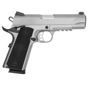 SDS IMPORTS 1911 CARRY SS45 HGA 45 AUTO 4.25IN BBL 7RD MAG STAINLESS STEEL UPGRADED FEATURESRAIL