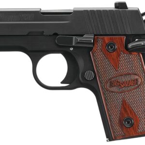 Sig Sauer 238M380RG P238 Micro-Compact Rosewood *MA Compliant 
380 ACP 2.70" 6+1 Black Hardcoat Anodized Black Nitron Stainless Steel Rosewood Grip