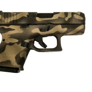 GLOCK 27 G27 GEN 5 HGA 40 S&W 3.43 IN BBL FS 5.5LB 3 9RD CERAKOTE SANDSTORM CAMO SLIDE AND FRAME