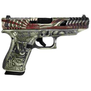Glock 48 Custom "Rising Sun Bushido" Handgun 9mm Luger 10/rd Magazines (2) 4.17" Barrel Austria