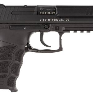 HK M730903LA5 P30L V3 9mm Luger 4.45" 15+1 Black Black Interchangeable Backstrap Grip