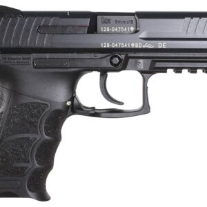 HK M730901A5 P30 V1 LEM 9mm Luger 3.85" 15+1 Black Black Interchangeable Backstrap Grip