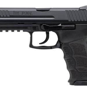 HK M734003LSA5 P30LS V3 Long Slide 40 S&W 4.45" 13+1 Black Black Interchangeable Backstrap Grip