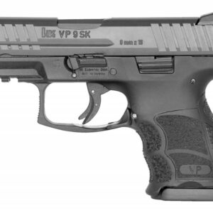 HK 700009KA5 VP9 SK 9mm Luger 3.39" 10+1 Black Black Interchangeable Backstrap Grip 2 Magazines