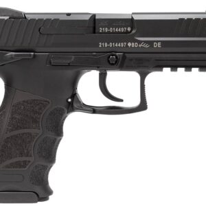 HK M734003SA5 P30S V3 40 S&W 3.85" 13+1 Black Black Interchangeable Backstrap Grip