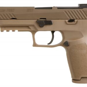 SIG SAUER M17 HGA 9MM 4.7IN BBL STRIKER COYOTE SIGLITE SIGHTS MOD POLY GRIP 1-17RD 2-21RD MAGS