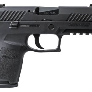 Sig Sauer P320 Compact Double 9mm Luger 3.9" TB 15+1 Black Polymer Grip Black Nitron Stainless Steel