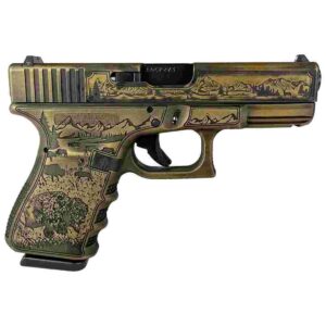 Glock 19 Gen 3 Custom "Western" Compact Handgun 9mm Luger 15/rd Magazines (2) 4.02" Barrel USA