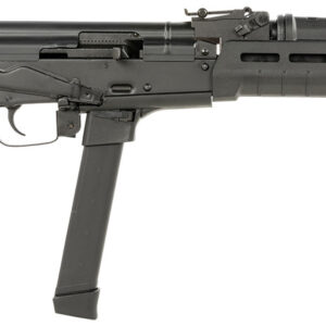 Century Arms RI4958N WASR  9mm Luger 33+1 17.50" Black Receiver Circle 10 Triangle Black Stock Black Magpul AK Grip Right Hand