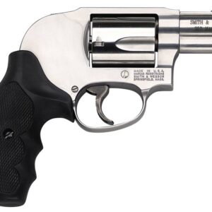 Smith & Wesson 163210 649 Shrouded Hammer 357 Mag 5 Round 2.13" Stainless Steel Black Polymer