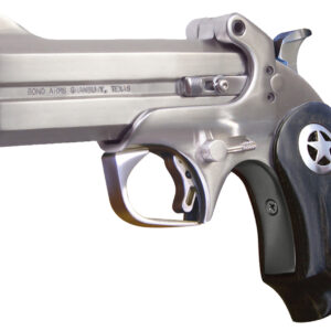 Bond Arms BARII Ranger II  38 Special,357 Mag 4.25" 2rd Stainless Barrel/Frame Black Ash Grips with Integrated Star Inlay