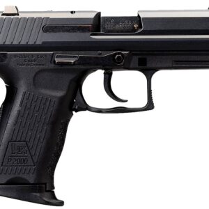 HK 709303A5 P2000SK *CA/MA Compliant 9mm Luger 3.26" 10+1 Black Black Interchangeable Backstrap Grip
