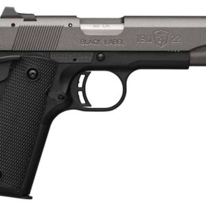 BROWNING 1911-22 BLACK LABEL HGA 22LR 4.25" BBL BLACK/TUNGSTEN 10/RD MAG