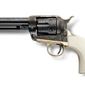 EMF GWII DEAD MANS HAND HGR 9MM 4.75IN BBL BLUE WHITE GRIP