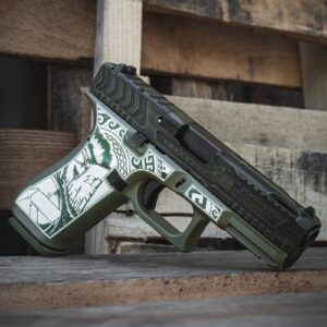 GLOCK 45 G45 GEN 5 RMR CUT HGA 9MM 4.0 IN BBL FS 5LB BFG 3 17RD MAG SPARTAN LASER AND SLIDE CUTS