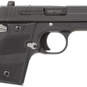 Sig Sauer 9389NMRAMBI P938 Micro-Compact Nightmare 9mm Luger 3" 6+1 Black Hardcoat Anodized Black G10 Grip