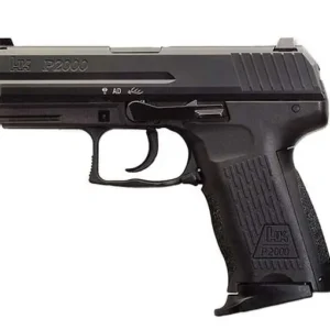H&K P2000 HGA 40S&W 3.66" BBL V3 DA/SA BLACK 2/12RD MAGS