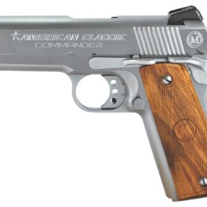 AMERICAN CLASSIC HGA 45ACP 4.25" BBL 1911 COMMANDER FS HARD CHROME 8RD (35198)
