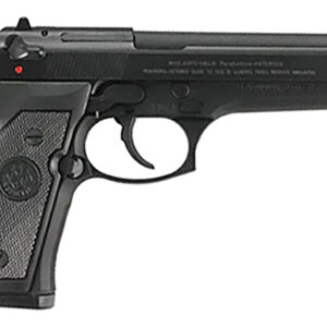 Beretta USA JS92F300 92FS *CA Compliant Full Size Frame 9mm Luger 10+1 4.90" Black Bruniton Barrel, Serrated Steel Slide, Black Bruniton Aluminum Frame w/Beavertail, Ambidextrous, USA Made