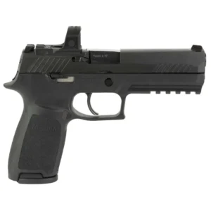 SIG SAUER P320 HGA 9MM 4.7IN BBL NITRON BLK SF CONTRAST MOD POLY GRIP 2 17RD MAG ROMEO ZERO PRO
