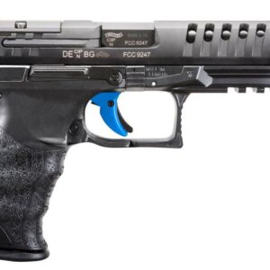 Walther Arms 2837218 Q5 Match 9mm Luger Single/Double 5" 15+1 Black Polymer Grip Black Ported Slide