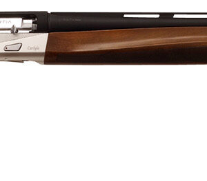 Silver Eagle Arms CAR1228SLVR Carlyle  Full Size 12 Gauge Semi-Auto 3" 4+1 28" Black Cerakote Steel Barrel, Silver Steel Receiver, Fixed Turkish Walnut Stock, Right Hand