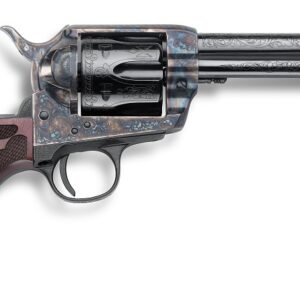 EMF DLX G GRANDE CALIFORNIAN  HGR 45LC 4 3/4" BBL CASE HARDENED FINISH BLUE LASER ENG FDL GRIP