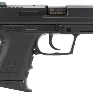 HK 709303LEA5 P2000SK *CA/MA Compliant9mm Luger 3.26" 10+1 Black Interchangeable Backstrap Grip