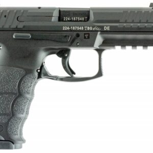 HK 700009TLELA5 VP9 Tactical 9mm Luger 4.70" 10+1 Black Black Interchangeable Backstrap Grip