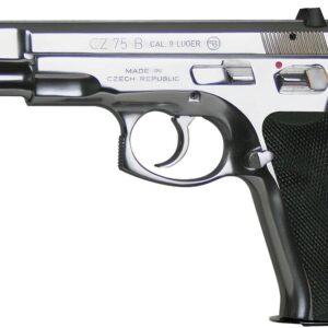 CZ 91108 CZ 75  9mm Luger Single/Double 4.60" 16+1 Black Synthetic Grip Stainless Steel Slide