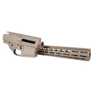 GREY GHOST AR10 BILLET RECEIVER BUILDERS SET W/15IN HANDGUARD FDE INCLUDES BARREL NUT/SCREWS