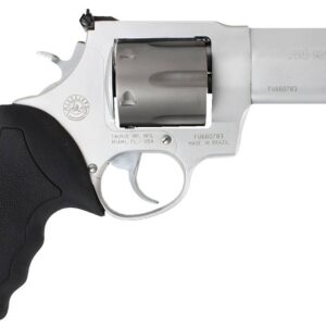 Taurus 2444049ULT 444 Ultra-Lite 44 Rem Mag 6 Round 4" Stainless Stainless Black Rubber Cushion Insert Grip