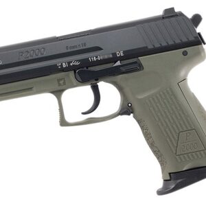H&K P2000 9MM V3 GRN DA 10 CA