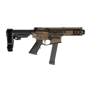 BRIGADE MFG BM-9 HGA 9MM 5.5IN BBL 5IN U-RAIL FORGED MIDNIGHT BRONZE SBA3 TACTICAL BRACE 33RD