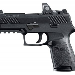 Sig Sauer 320C9BSSRX P320 Compact RX 9mm Luger 3.90" 15+1 Black Polymer Grip Black Nitron Stainless Steel